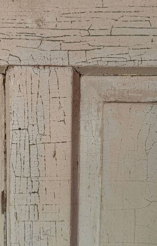 Detail einer Kassettentür Altes Sägewerk Mittelmühle Bellheim ©Christina Rasimus Detail einer Kassettentür Altes Sägewerk Mittelmühle Bellheim ©Christina Rasimus