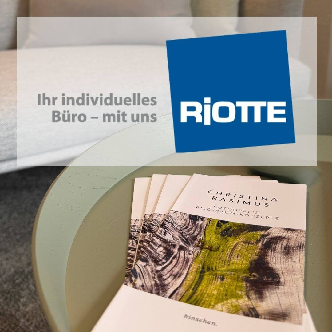 Fotokunst von Christina Rasimus bei Riotte Büroeinrichtungen erhältlich