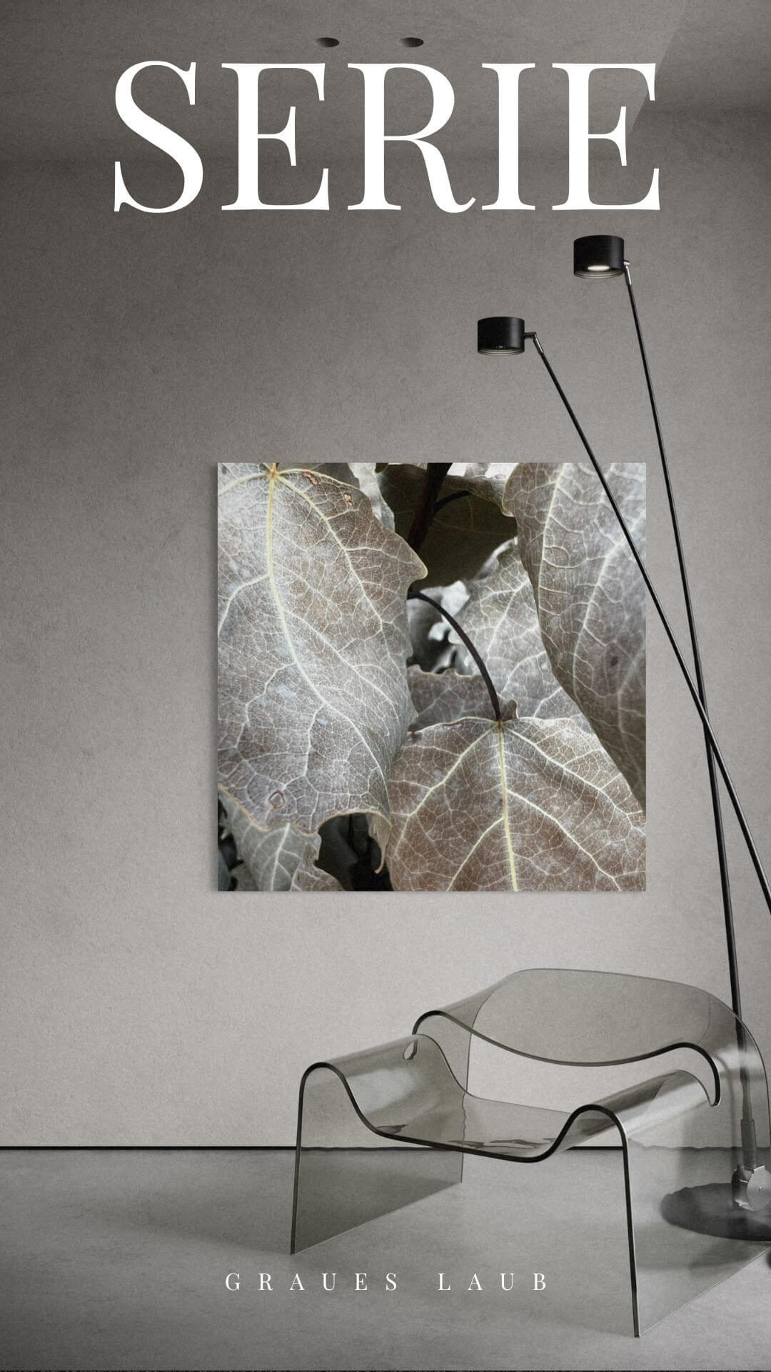 Graues Laub | Fotografie von CR Interior Art