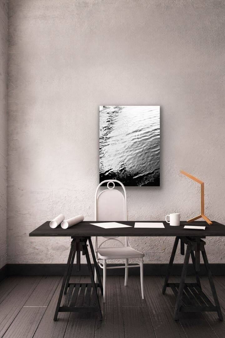 Fotografie Wasserspiegelung in Arbeitsraum | CR Interior Art