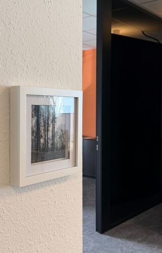 Fotografie Wasserspiegelung in Arbeitsraum | CR Interior Art